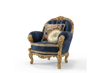 Klassiek ontwerp fauteuil woonkamer eenzitsbank bank loungeclub hotel luxe