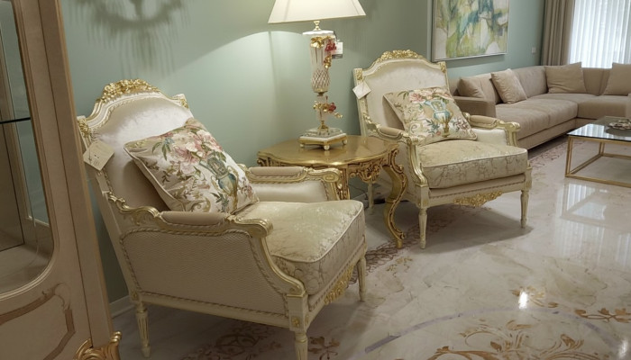 Eenzitter Troon Eenzitter Italiaanse stijl Designer Meubels Relax Club Nieuwe Fauteuil