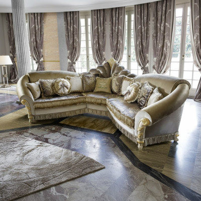 Hoekbank L-vorm bank bekleding textiel banken design luxe woonkamer bank zitplaatsen