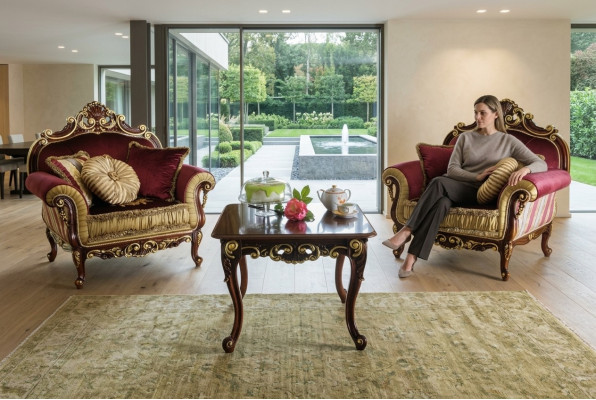 Salontafels Tafel Luxe Houten tafels Consoles Ontwerp Italiaanse meubels Commodes