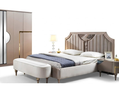 Bedframe Dubbel Houten Bedframe Slaapkamer Wit Luxe Bed Modern Bedden