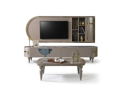 tv-kast Lowboard tv-meubel kasten woonkamerkast dressoir ladekast nieuw