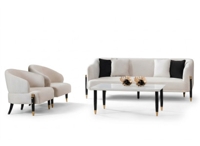 Bankstel 3+1+1 zits set Ontwerp bank Nieuwe bekleding Bankstellen Bankstel Nieuw