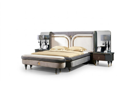 Ontwerp Luxe Poef Bekleding Modern Textiel Relax Bijzettafel Sofa Italiaanse Stijl