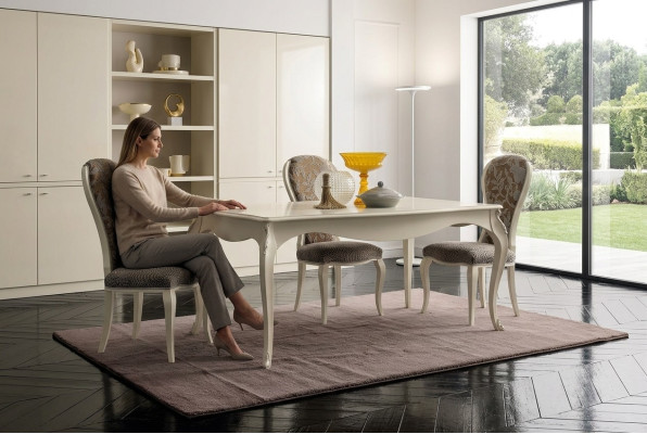 Garnituur Tafel Eetkamerset 5-delig. Tafel Set Eettafel 4 x Stoel Set Groep