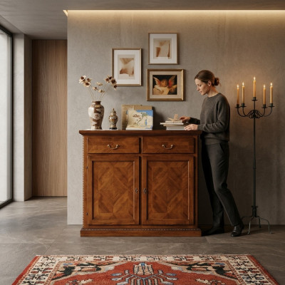 Ladenkast Houten dressoir Kast Kasten Massief dressoir Woonkamer Nieuw