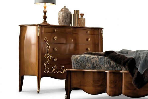 Laden dressoir sideboard bruin massief sideboards houten kast meubels ladenkasten