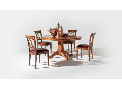 Ronde tafels Meubels Eettafel in antieke stijl Italiaanse eettafels Houten tafels