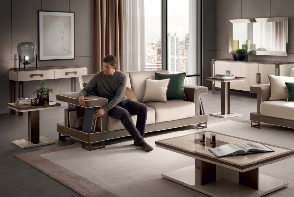 Bankstel 3-zits lederen bankstellen bankstel banken meubels luxe driezitsbank