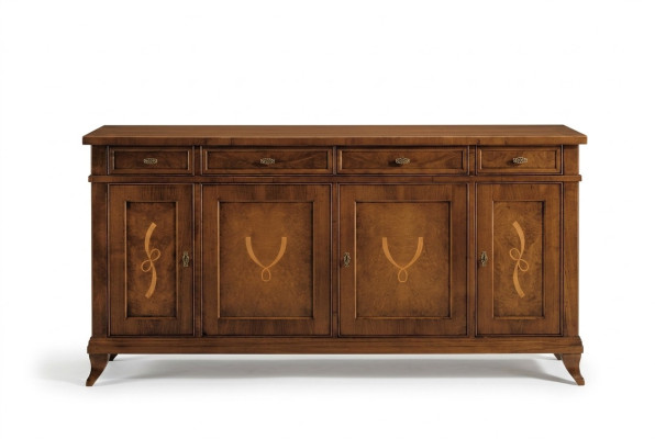 Dressoir commode houten design kast laden klassieke kasten meubels hout nieuw