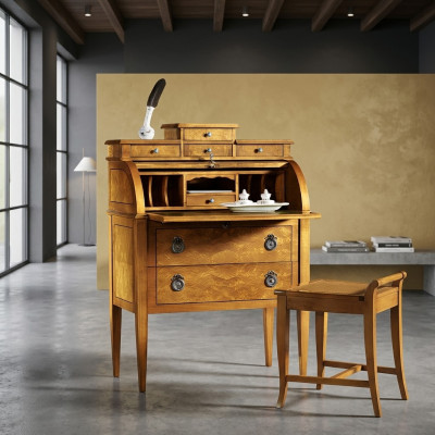 Luxe ladenkast hoge kast dressoir kasten hout Italiaanse meubels Nieuw
