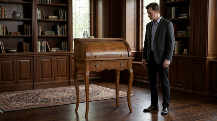Ontwerp Bureau Secretaris Luxe Schrijf Kantoor Meubels Houten Tafels Kantoor Inrichting