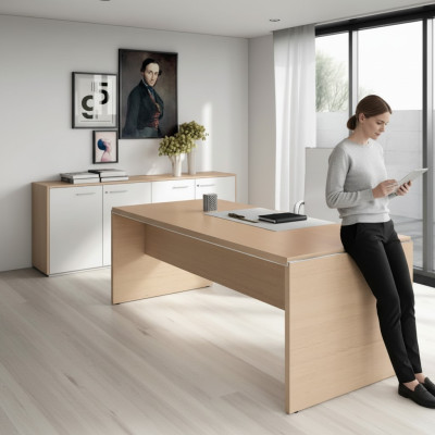 Computertafel Beuk Kantoor meubilair Werktafel Bureau Inrichting Meubels Frezza