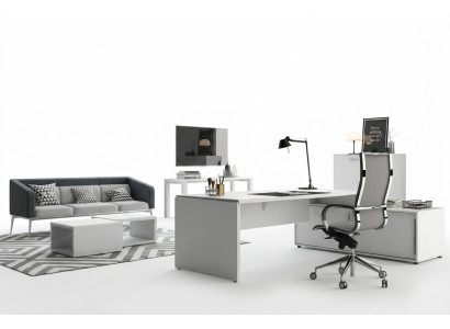 Hoekschrijftafel Computertafel Schrijftafel Frezza Kantoor Tafel Kanteltafels