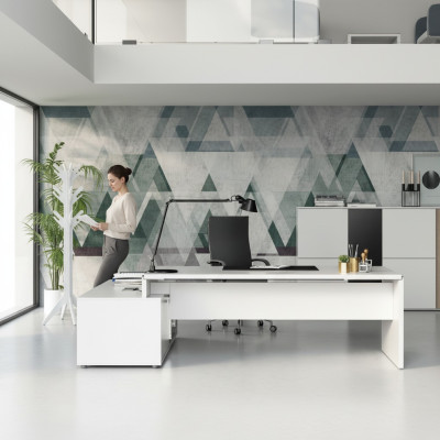Hoekbureau kantoortafel bureau computertafel tafel kantoortafel tafels nieuw