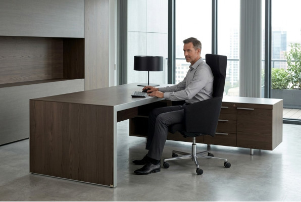 Hoekbureau Lade Hoekbureau Tafel Kantoor Praktijk Inrichting Büro