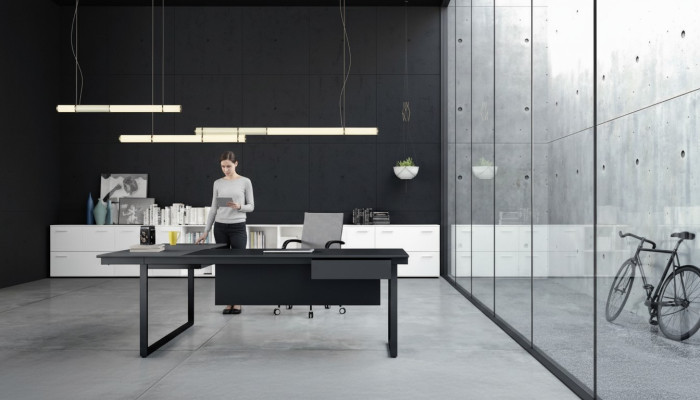 Kantoor Computer Meubels Hoekbureau Bureau Tafel Kantoorbureau Tafels Italië