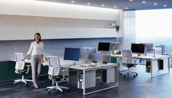 Laptop bureau bureautafel kantoortafel kantoormeubilair computer meubels nieuw