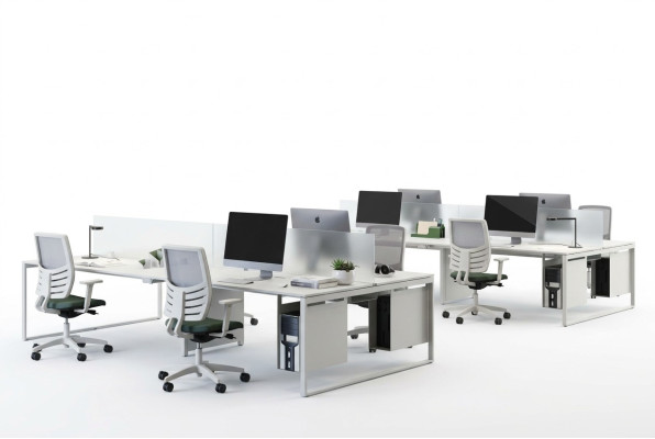 Laptop bureau bureautafel kantoortafel kantoormeubilair computer meubels nieuw