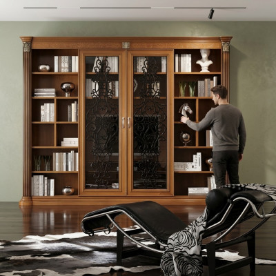 Tv-kast, wandmeubel, tv wandmeubel massief hout echt hout nieuw