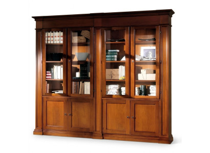Woonkamer kast Plank Boekenkast Houten archiefkast Kasten Vitrine Italië
