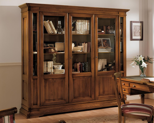 Kast Plank Woonkamer Boekenkast Houten Archiefkast Kasten Vitrinekast Italië