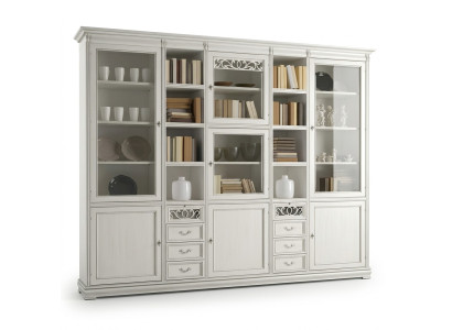 Werkkamer meubels Kantoor Boekenkast Houten boekenkast met laden Design
