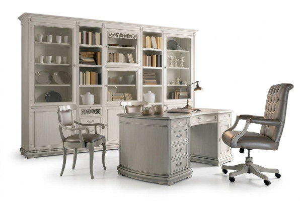 Italiaanse meubels kantoortafel inrichting meubels bureau echt houten tafels nieuw