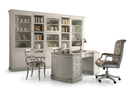 Italiaanse meubels kantoortafel inrichting meubels bureau echt houten tafels nieuw
