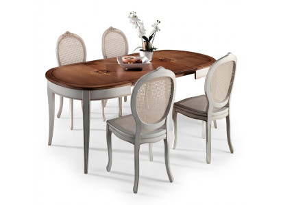 Eettafel Antieke Stijl Massief Hout Italiaanse Eettafels Tafel Houten Tafels Meubels