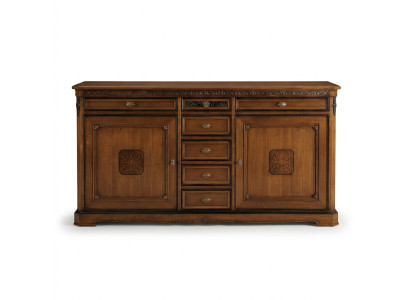 Luxe dressoirbuffet in antieke stijl, Italiaanse luxe meubels, dressoir.