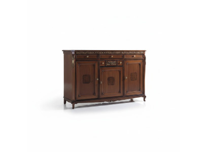 Ladenkast Dressoir Buffet Bruin Massief Houten Kast Meubels Ladenkasten Sideboards