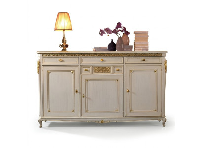 Luxe dressoir buffet sideboard in antieke stijl Italiaanse luxe meubelen