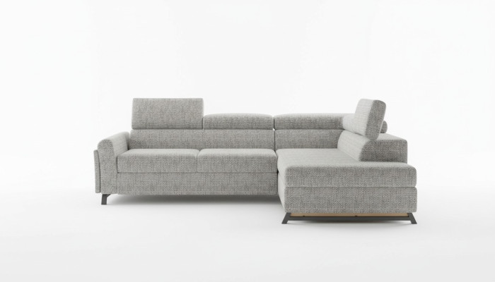 Ontwerper Bank Bank Hoekbank Stoffering Set Woonlandschap L-Vorm Stof