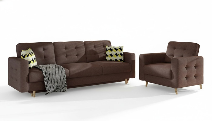 Chesterfield bank bekleding 3+1 zits meubelen bankstel banken sofa's