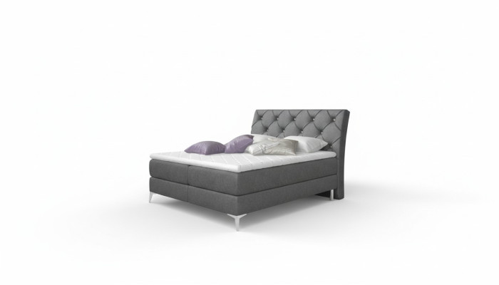 Ontwerpersbed Slaapkamer Bedden Textiel Hotel Bekleding Chesterfield Boxspring