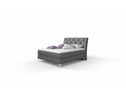 Ontwerpersbed Slaapkamer Bedden Textiel Hotel Bekleding Chesterfield Boxspring