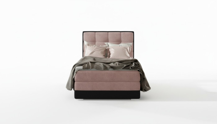Luxe designer gestoffeerd bed Bedden Designer bed NIEUW 90x200cm
