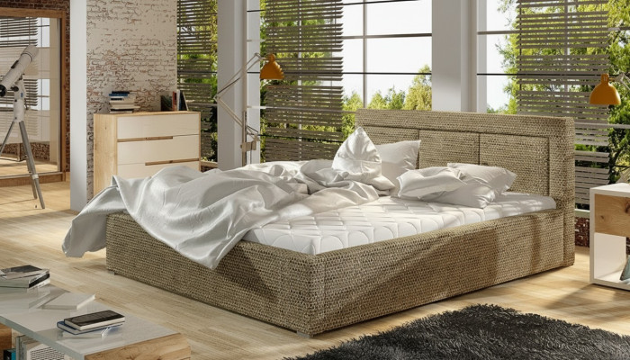 Ontwerper Bed Slaapkamer Luxe Bedden Textiel Hotel Luxe Bekleding