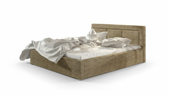 Ontwerper Bed Slaapkamer Luxe Bedden Textiel Hotel Luxe Bekleding