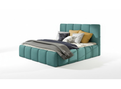 Bed met gestoffeerde matrassen Bedden Bed Gestoffeerd Hotel Designer Dubbel Decoratie Luxe Ontwerp