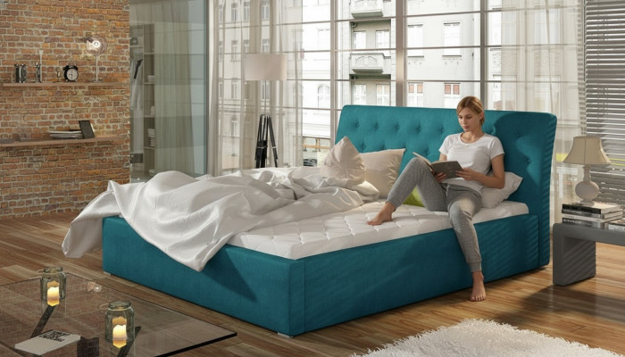 Bedden Bed Bed Hotel Bekleding Ontwerper Dubbel Decoratie Luxe Design