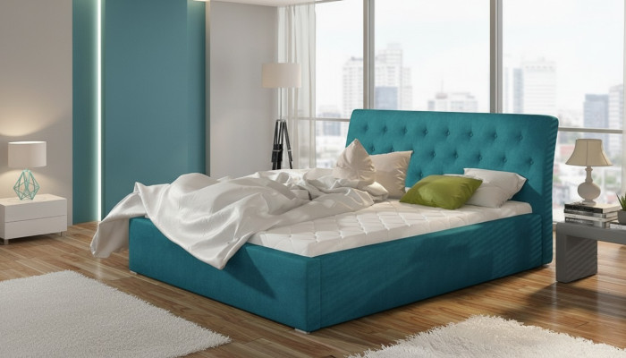 Bedden Bed Bed Hotel Bekleding Ontwerper Dubbel Decoratie Luxe Design