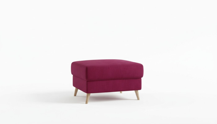 Hocker Poef Bank Bekleding Bijzettafel Voetenbankje Ottomaan Meubelkruk Roze