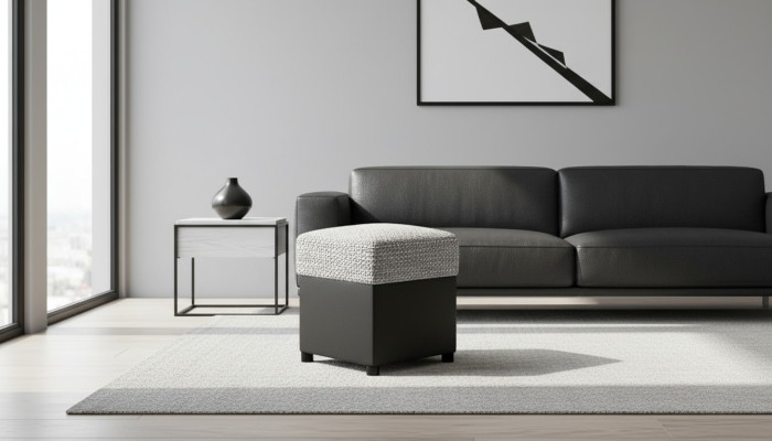 Hocker Bank Poef Beklede Poef Bijzettafelkruk Ottomaans Meubelkruk Ottomaanse Voetenbank