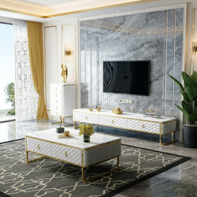 Ontwerper tv-televisie dressoir ladenkast laag bord decoratieve kast kamerrek