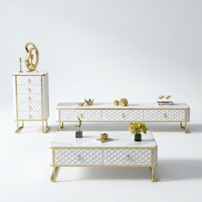 Ontwerper tv-televisie dressoir ladenkast laag bord decoratieve kast kamerrek