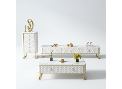 Ontwerper tv-televisie dressoir ladenkast laag bord decoratieve kast kamerrek