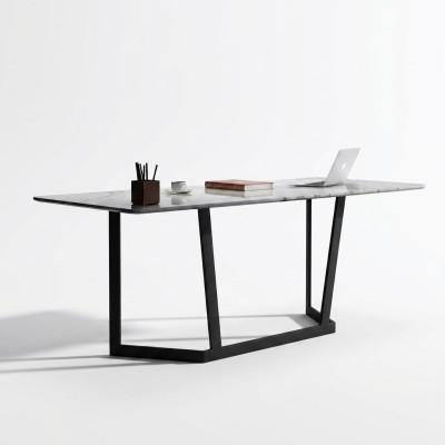 Kantoorset Tafel Stoel Set Bureau Set Ontwerp Italiaanse Stijl Meubels