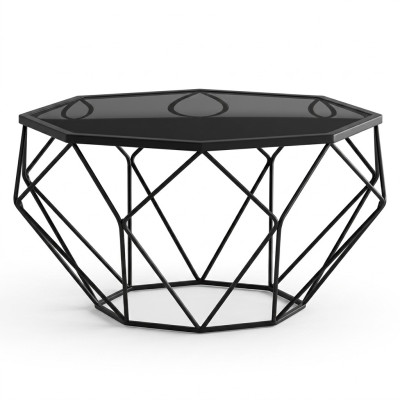 Ontwerp salontafel met bijzettafel, 2-delig set. Roestvrijstalen tafel banktafels.